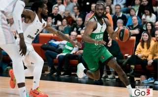 "Žalgiris" nesustabdė Fallo bei krito Vilerbane